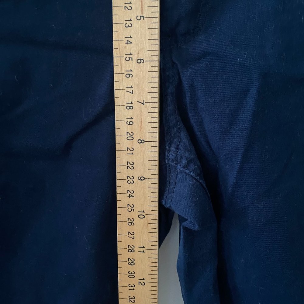 Giordano Blue Women’s Low Rise Skinny Tapered Khakis Size 32 - Picture 4 of 10